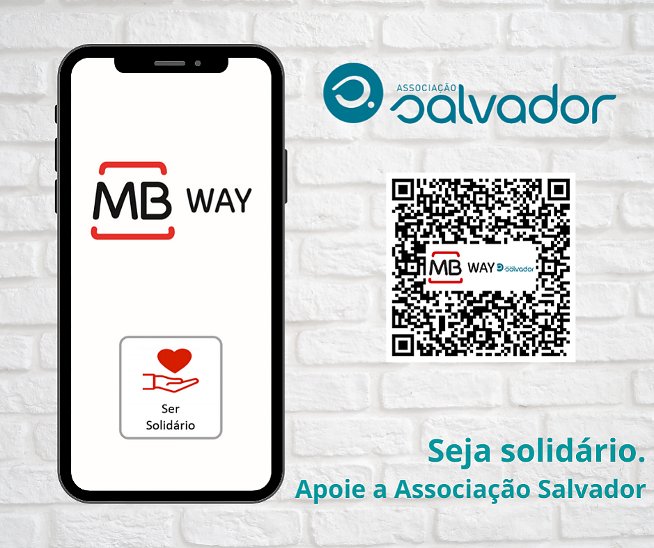 Já pode ajudar a Associação Salvador através do Mbway