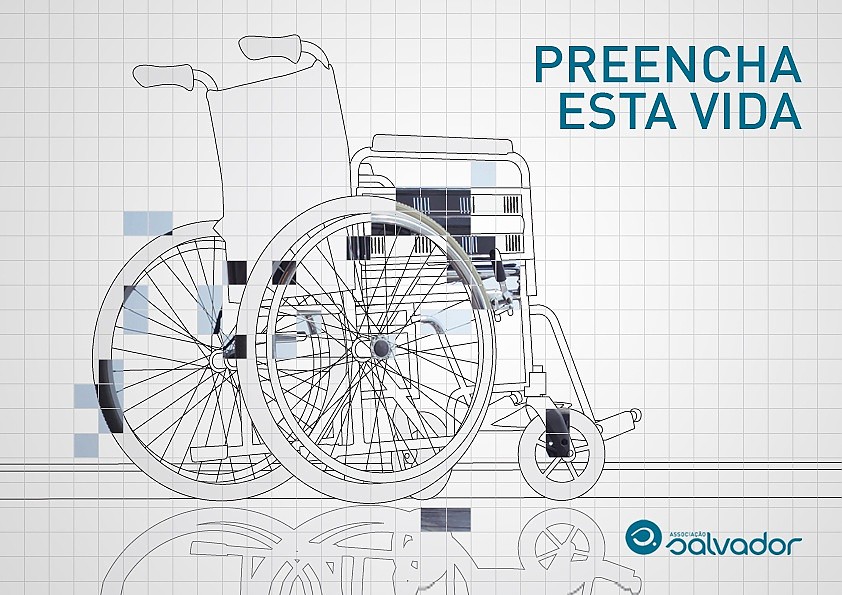 Associação Salvador lança plataforma Preencha esta vida para apoiar pessoas com deficiência motora