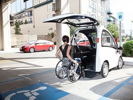 Kenguru: o carro elétrico para pessoas em cadeira de rodas