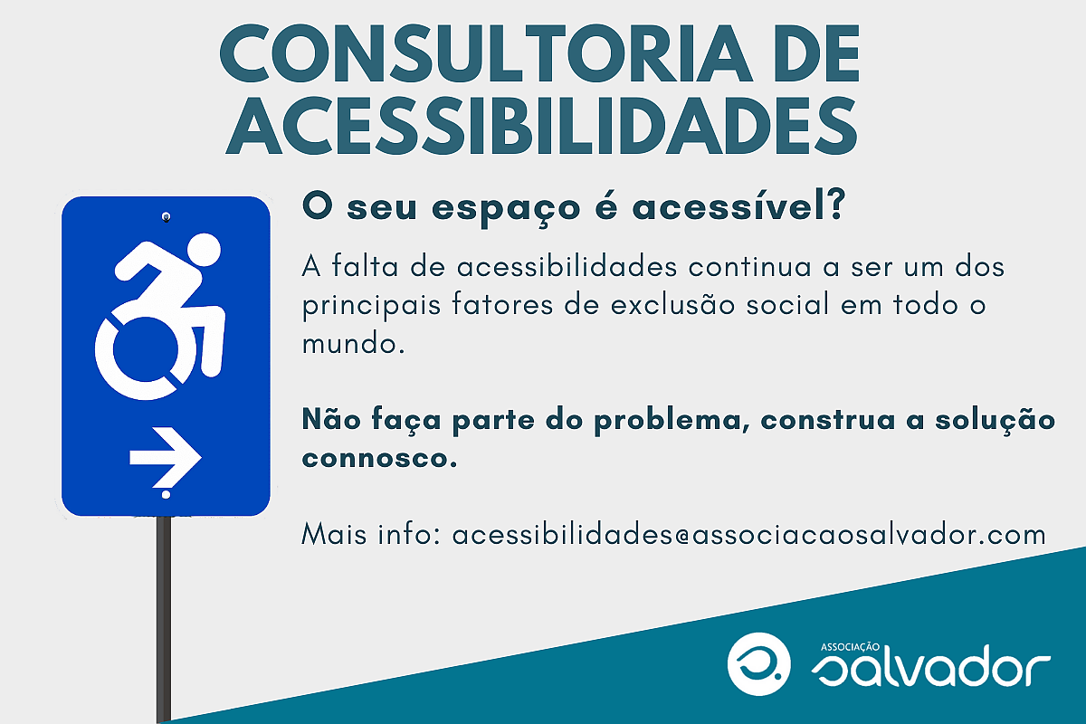 Consultoria de Acessibilidades com a Associação Salvador