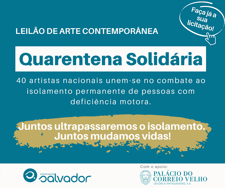 Associação Salvador une 40 artistas nacionais para Quarentena Solidária