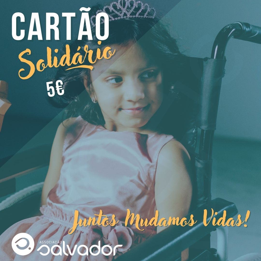 Cartão Solidário 5€ da Associação Salvador