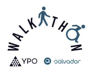 Logo Walkathon / YPO e Associação Salvador
