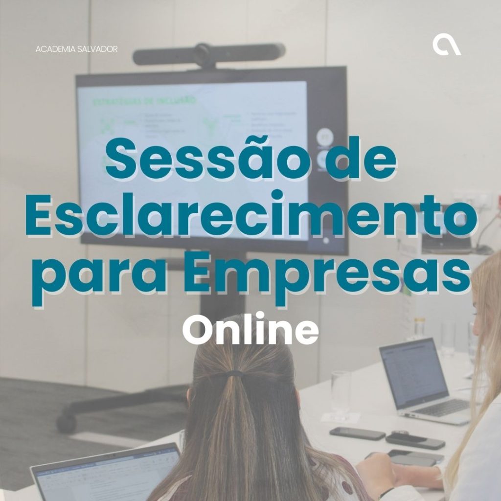 Sessão de Esclarecimento para Empresas online